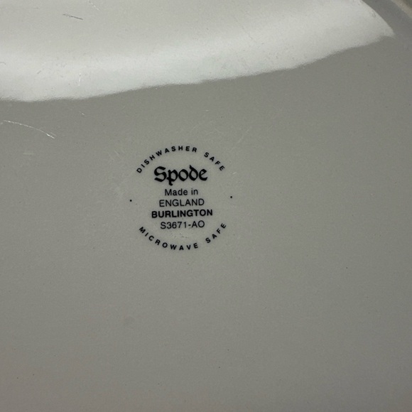 Spode BURLINGTON Earthenware Floral S3671 Dinner Plate - Picture 5 of 6